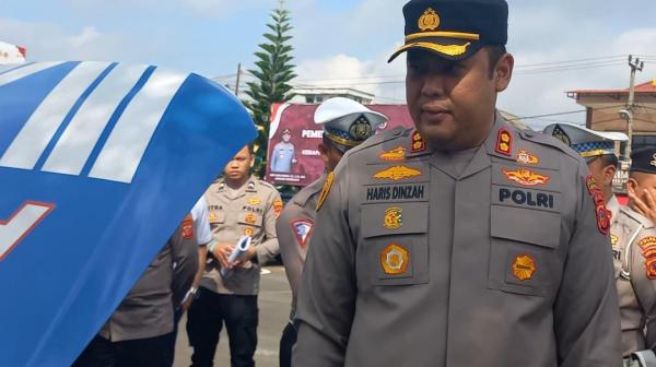 Jelang Pilkada 2024, Kapolres Tasikmalaya AKBP Haris Dinzah Cek Kendaraan Dinas