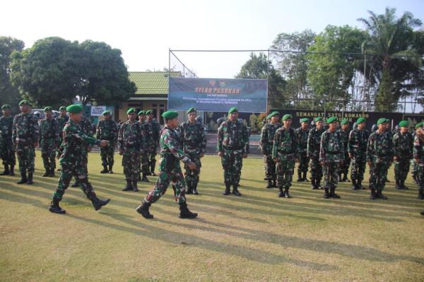 Kadim 0423 Bengkulu Utara Gelar Apel Pasukan untuk Amankan Pilkada Serentak 2024