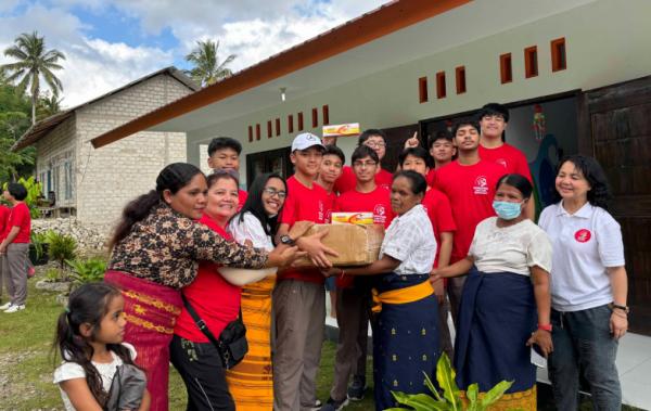 Dorong Kemajuan Pendidikan di Wilayah Pelosok, 11 Siswa BINUS SCHOOL Simprug Bangun Kembali Sekolah