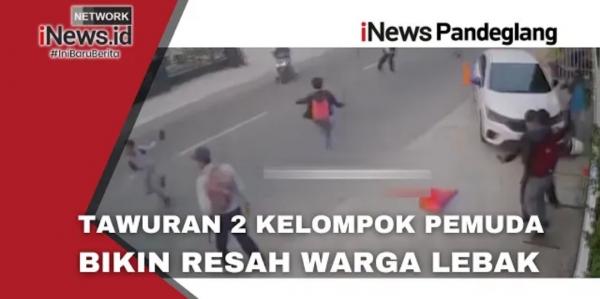 Tawuran Bawa Sajam, Dua Kelompok Remaja di Lebak Bikin Resah Warga