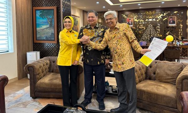 Penantian Anita Noeringhati, Golkar Resmi Beri Rekomendasi untuk Pilkada Gubernur Sumsel 2024