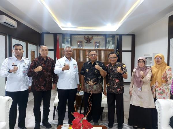 Kakanwil Kemenkumham Jateng Terima Kunjungan Sekda Banyumas