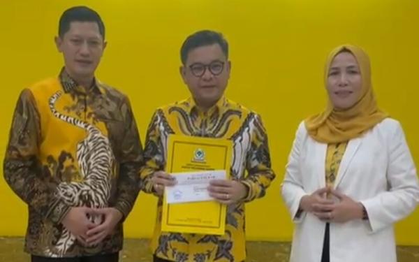 Partai Golkar Resmi Usung Deden Nasihin-Neneng Efa Fatimah di Pilkada Cianjur 2024