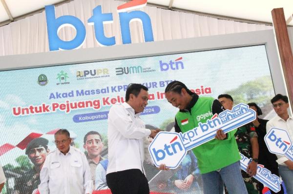 BTN Genjot Penyaluran KPR dengan Akad Massal 4.824 Unit Rumah