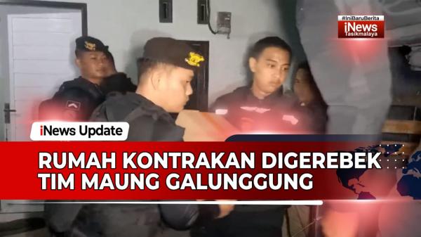 VIDEO: Rumah Kontrakan di Tasikmalaya Digerebek Tim Maung Galunggung, Ratusan Botol Miras Diamankan