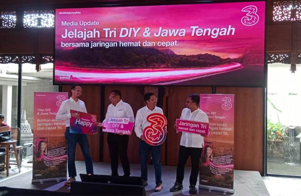 Perluas Jaringan di DIY-Jateng, Tri Dukung Pemberdayaan Masyarakat