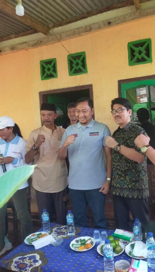 Mantan Bupati Lampung Utara Agung Ilmu Mangkunegara dukung Hamartoni Ahadis sebagai Balon Bupati