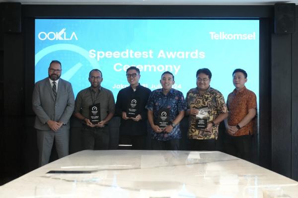 Telkomsel Sukses Raih Ookla Speedtest Awards 6 Kali Berturut sebagai Best Mobile Network