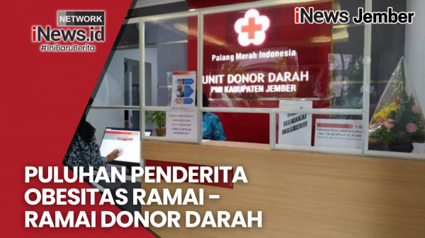 Puluhan Penderita Obesitas Ramai - Ramai Donor Darah