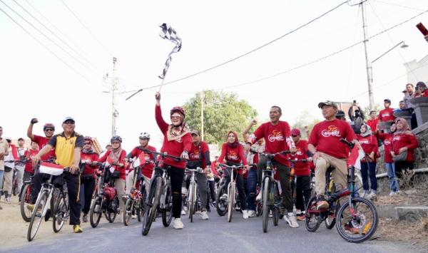 Gowes Kemerdekaan, Kenalkan Kembali Wisata Rowo Jombor Klaten