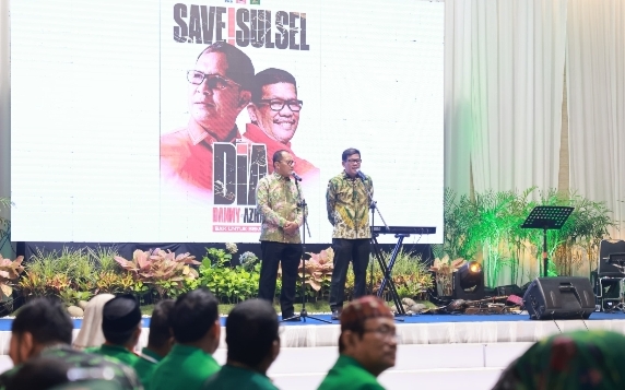 Danny-Azhar Umumkan Tagline 'DIA Save Sulsel' sebagai Slogan Maju di Pilkada Sulsel