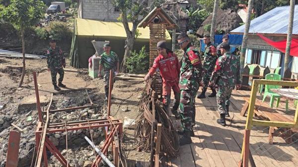 Jembatan Gantung Naga Karimata Desa Noepesu Dipastikan Selesai Sebelum HUT RI ke-79