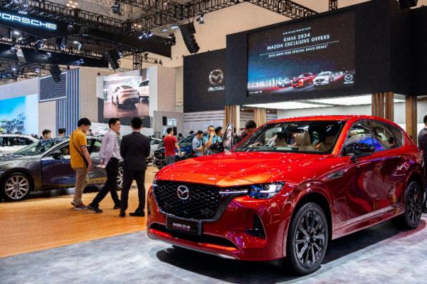 Selama GIIAS 2024, Mazda Mencatat Total 834 Surat Pemesanan Kendaraan