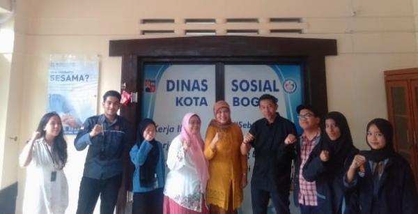 Prihatin Maraknya Judi Online di Bogor Selatan, BEM STIE GICI Business School Sambangi Dinas Sosial