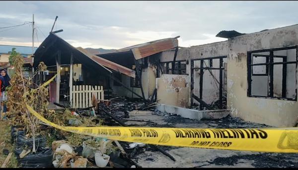 10 Rumah di Asrama Polisi Lamjame Banda Aceh Terbakar