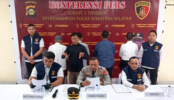 Berkas Lengkap, Polda Sumsel Serahkan 4 Tersangka Kasus Dugaan Korupsi Jargas Palembang ke Kejaksaan