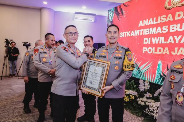 Polres Jombang Terima Penghargaan Kapolri dan Kapolda, AKBP Eko Bagus Jadikan Motivasi Kinerja