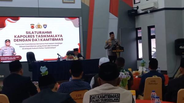 Kapolres Tasikmalaya AKBP Haris Dinzah: Dai Kamtibmas Berperan Penting dalam Menjaga Kondusivitas