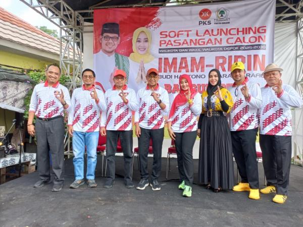 Soft Launching Paslon Imam-Ririn, Optimis Menang di Pilkada Depok 2024 dengan Raih Suara 70 Persen