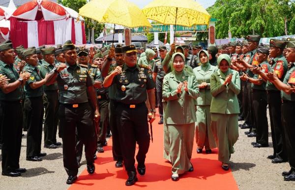 Kunker ke Wilayah Korem Lilawangsa, Pangdam Tegaskan Tingkat Profesional Prajurit