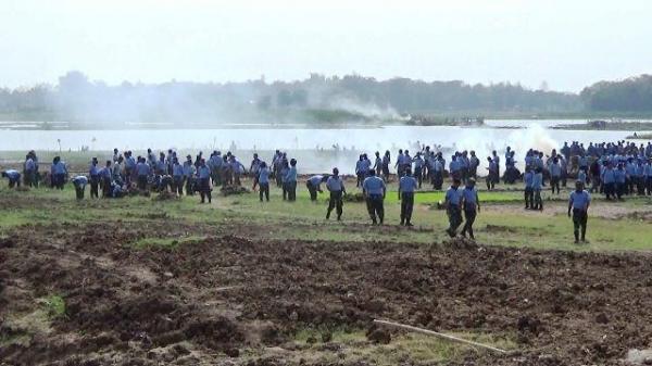 Aksi Ribuan Orang Bersihkan Waduk Cengklik Boyolali Pecahkan Rekor Muri