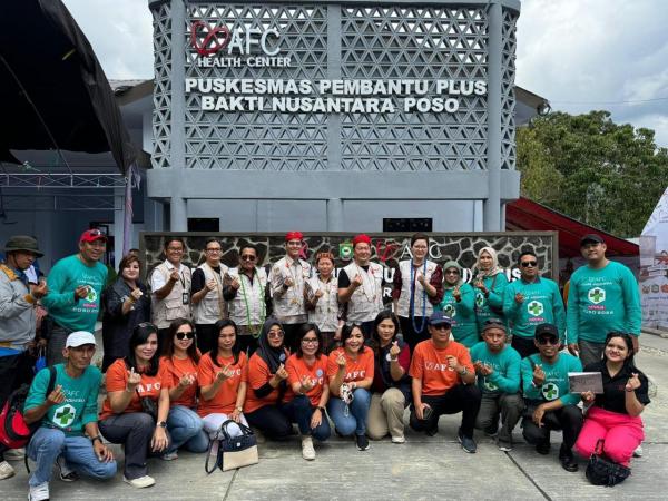 Peresmian AFC Health Center, Puskesmas Pembantu Plus Poso Dongi-Dongi: Kolaborasi Swasta dan Pemda