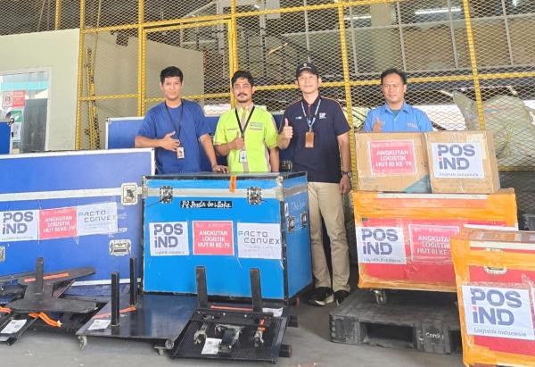 Pos Indonesia Sebagai Logistics Partner Upacara Kemerdekaan di IKN