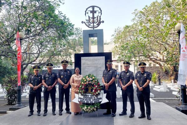 Peringati Hari Pengayoman ke-79, Jajaran Lapas Cilegon Ziarah dan Tabur Bunga TMP Taruna Tangerang