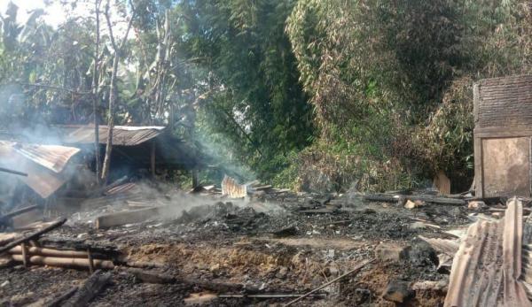 2 Unit Rumah Warga di Toraja Utara Ludes Terbakar