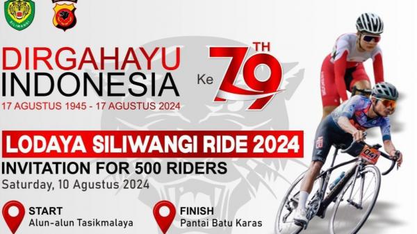 Lodaya Siliwangi Ride 2024, Ajang Balap Sepeda Bergengsi dari Tasikmalaya ke Pangandaran