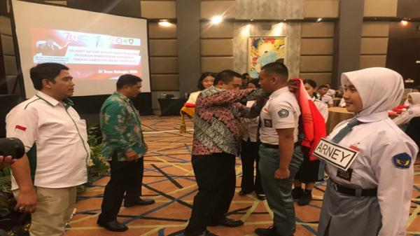 48 Anggota Paskibraka Kabupaten Bekasi  Jalani Pemusatan Pendidikan dan Pelatihan