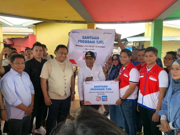 PT Pertamina Salurkan Bantuan Senilai Rp400 juta untuk Korban Terdampak Banjir di Gorontalo