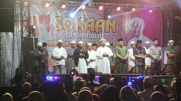 Kenang Pendahulu, Desa Sokaan Rayakan Selamatan Desa dan HUT RI Dengan Bersholawat