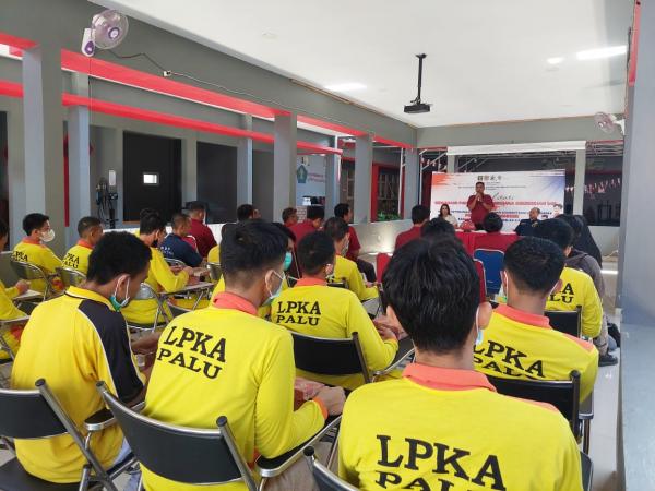 LPKA Palu Gelar Edukasi Pubertas dan Latihan Napas Perspektif Buddhisme Anak Binaan