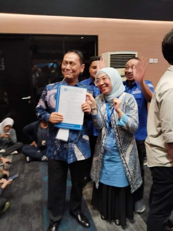 Adipati Ucapkan Selamat atas Rekomendasi Partai Demokrat ke Ali Rahman dan Ayu Asalasyah