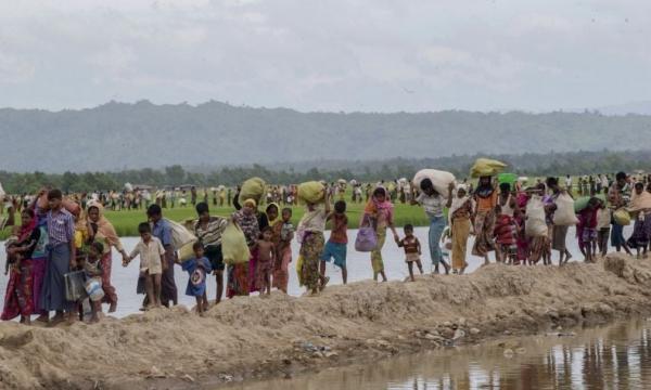 Perempuan Hamil, Anak-Anak, dan Puluhan Muslim Rohingnya Tewas Ditembaki Drone saat Melarikan Diri