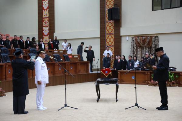 Abdullah Mokoginta Resmi Pj Wali Kota Kotamobagu