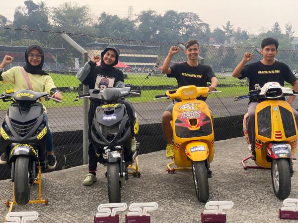 BKRTI Gemilang di Scooter Prix 2024: Dominasi Podium dan Sorotan Kelas Wanita