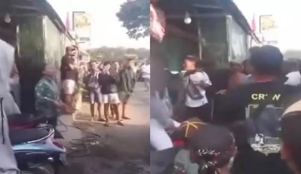 Viral Emak-Emak Nyaris jadi Korban Pengeroyokan Perserta Karnaval Sound System gegara Protes Berisik