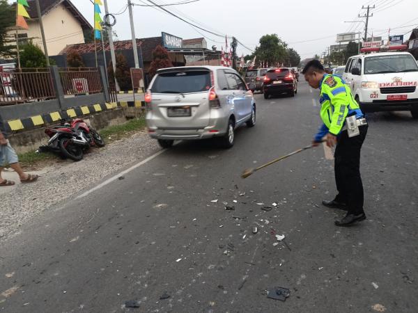 Pengendara Motor Tewas Tabrak Truk di Depan SPBU Wates, Polisi Perketat Imbauan Tertib Lalu Lintas