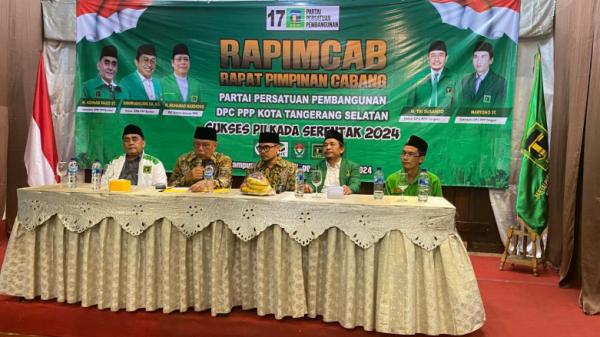 PPP Kota Tangsel Resmi Dukung Benyamin Davnie dan Pilar Saga Ichsan di Pilkada 2024