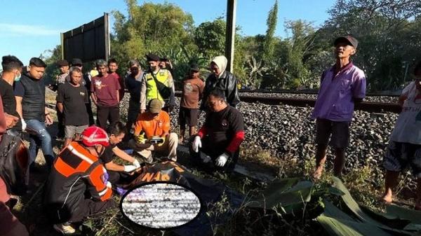 Tragis, Kakek 78 Tahun Tubuhnya Hancur Tewas Tertabrak Kereta di Sleman