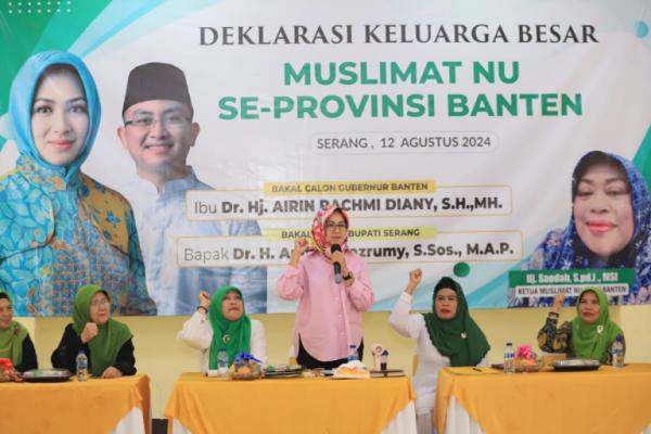 Muslimat NU Dukung Airin di Pilkada Banten