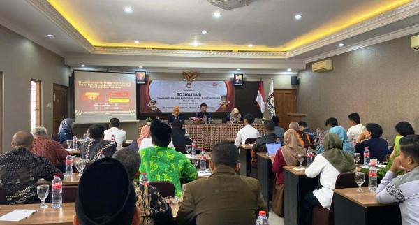 KPU Boyolali Gelar Sosialisasi Tahapan Pemilihan Bupati dan Wakil Bupati Tahun 2024