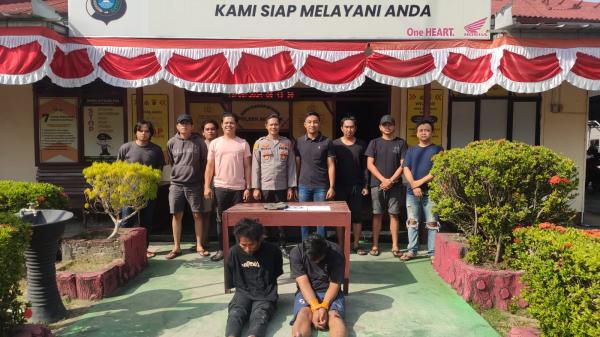 Curi Uang Jemaah Masjid, 2 Pemuda di Mentok Diringkus Polisi