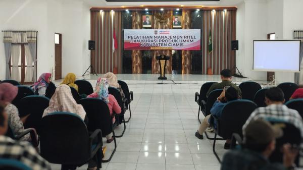 50 Pelaku UMKM di Ciamis Latih Manajemen Ritel