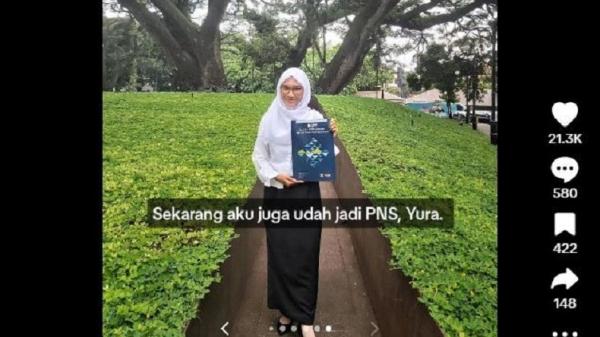 Viral, Pelayan Rumah Makan Anak Pedagang Es Keliling Lulus S2 dan jadi PNS