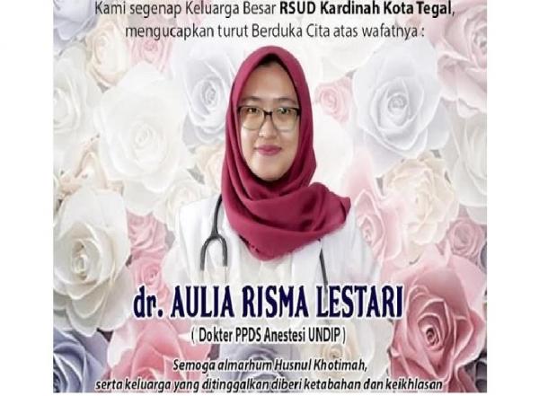 Dokter Muda Undip Diduga Bunuh Diri, Curhat Dibully di Buku Harian