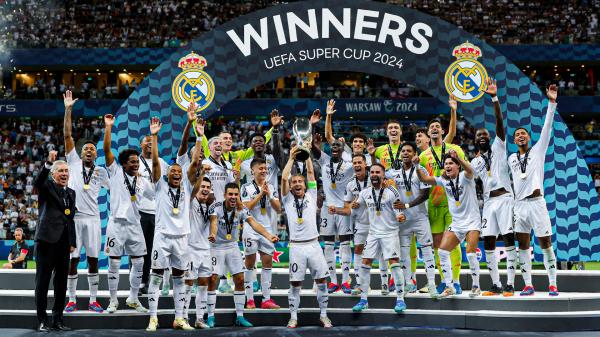 Bungkam Atalanta 2-0, Real Madrid Juara Piala Super Eropa 2024