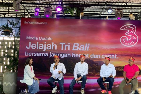 Tri Dorong Pemanfaatan Kemajuan Digital Masyarakat Lokal di Bali Nusra